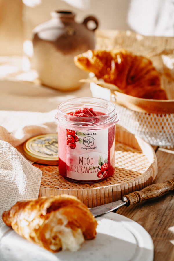 miod-z-zurawina2-paieka-liber Miód z żurawiną